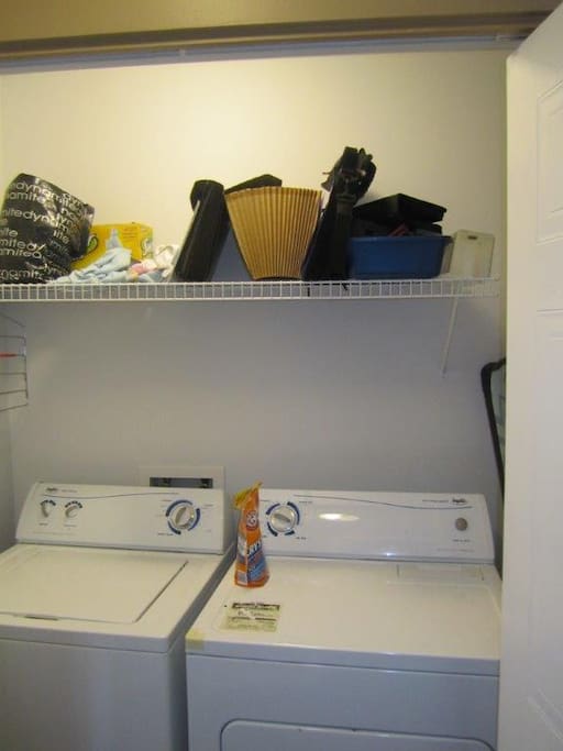 Washer and Dryer