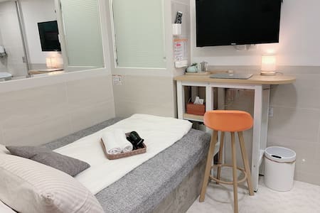 #51 TST 1min MTR(Exit A)Cosy Double en-suite Room