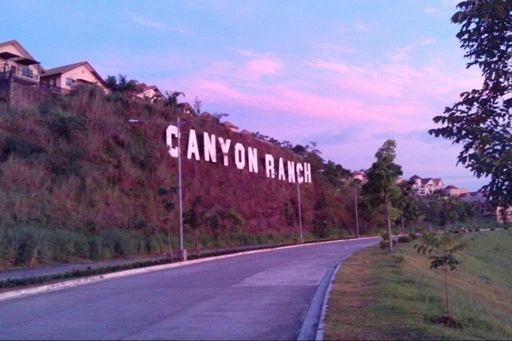 Canyon Ranch Signage outside the Subdivision