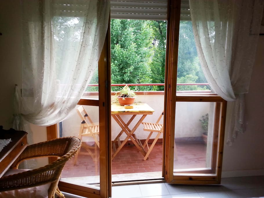 balcone della camera doppia