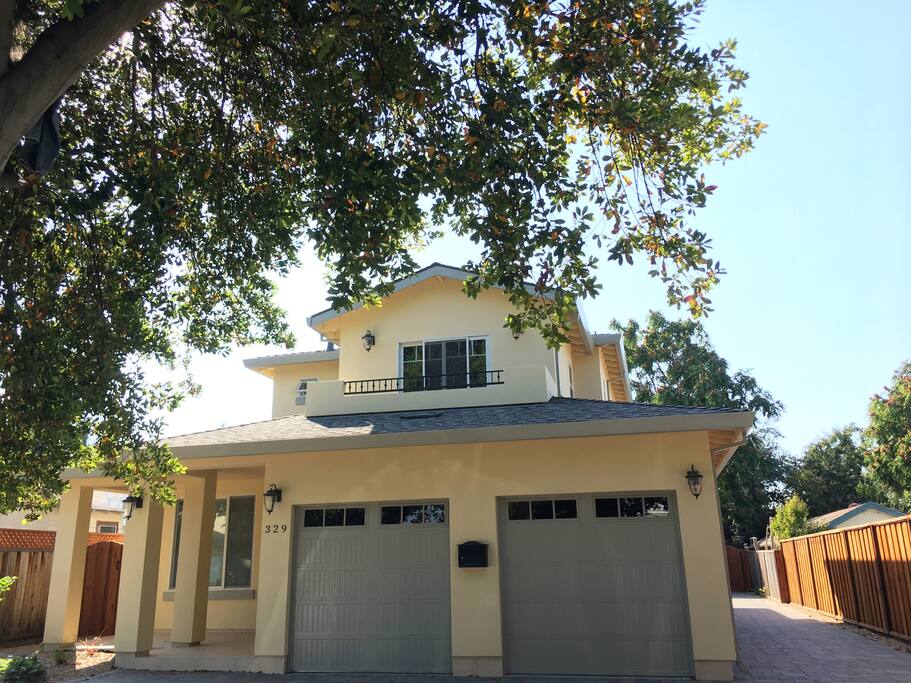 Attached one car garage