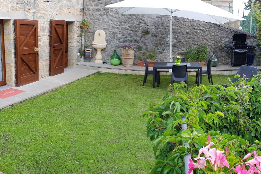 Giardino privato panoramico
