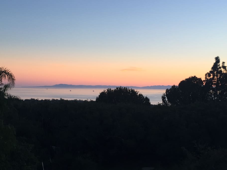 Sunset from Bedroom