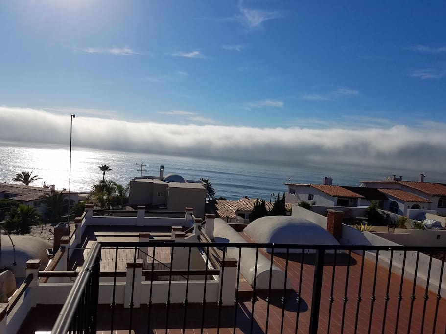 Terrace ocean view