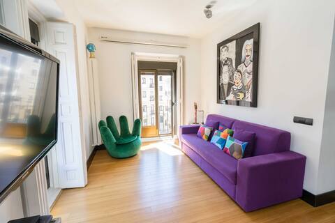 Top Airbnb: Family&Art&Friends in the city center of Madrid in Centro