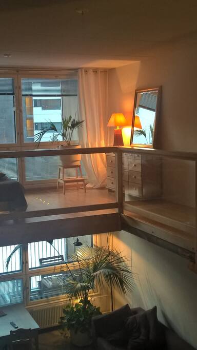 Two storey open space