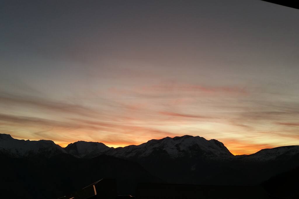 vue du balcon