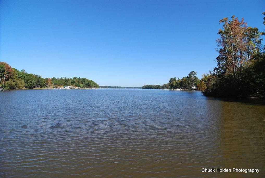 View from the dock