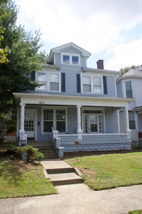 Your home while you're here! You'll have the bottom floor to yourselves, with separate and private entrances so you can come and go as you please.