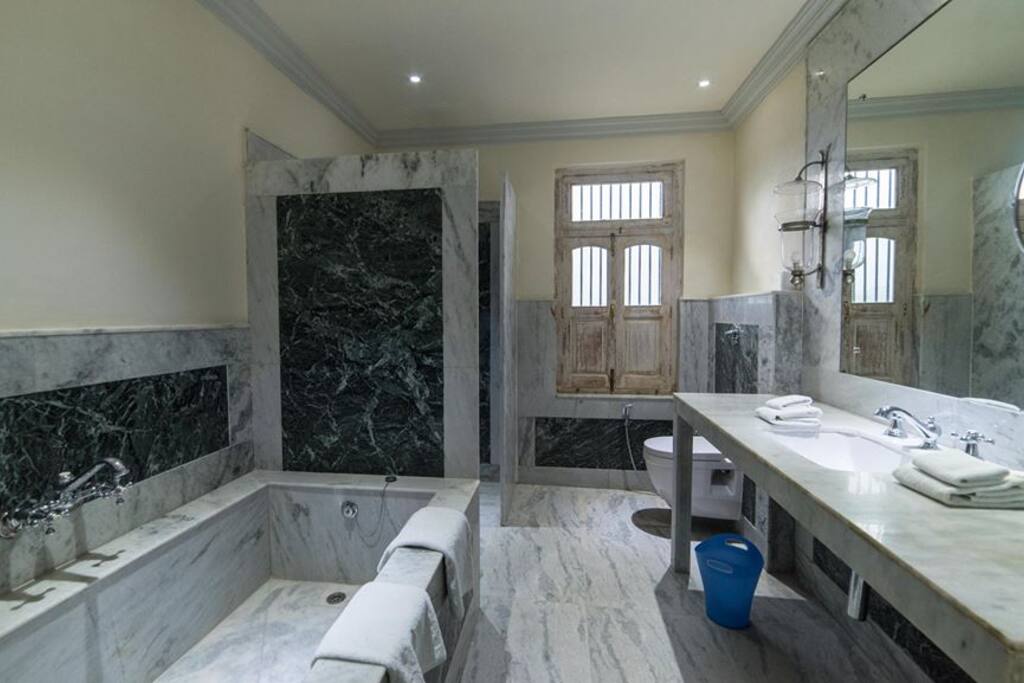 The bathroom