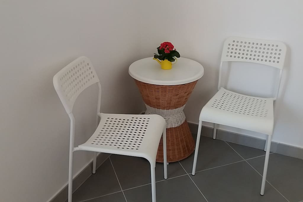 First Room Chairs and Table