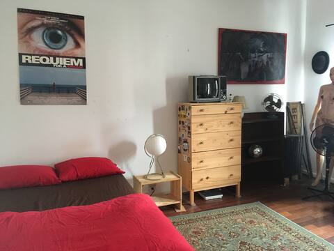 Spacious private room in shared apartment