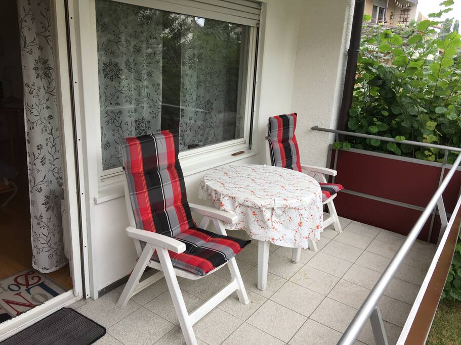 Balkon nach Süden