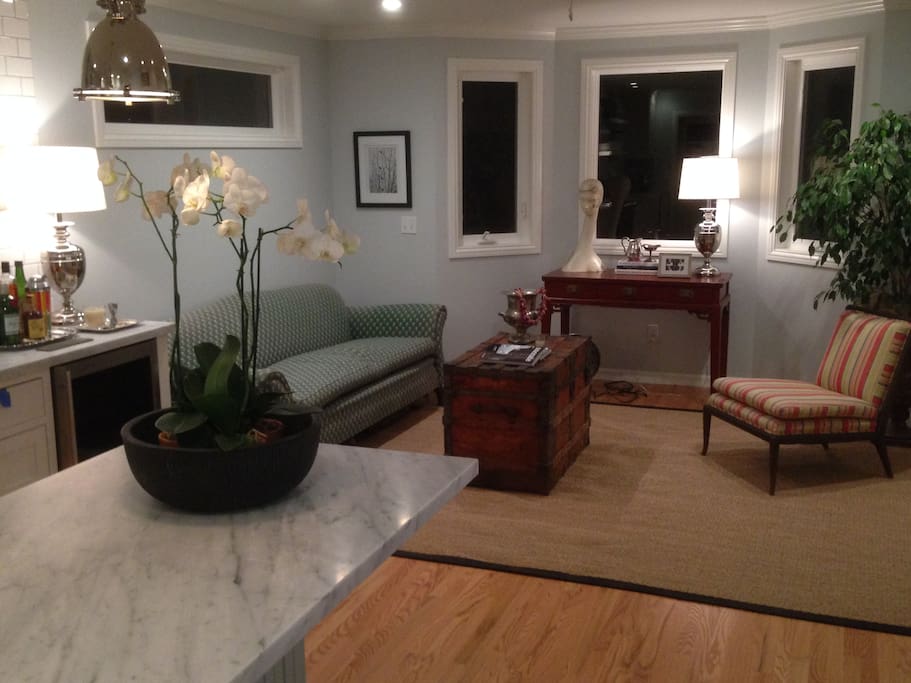 Family Room as seen from Kitchen