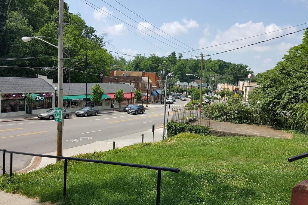 You can shop or grab a bite to eat within walking distance.