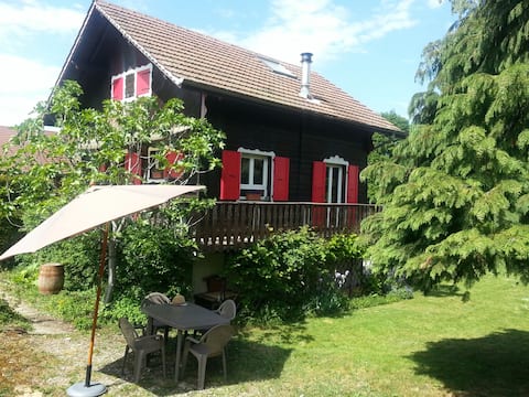 Top Airbnb: Independent 70 m2 chalet with garden and private parking in Thonon Les Bains