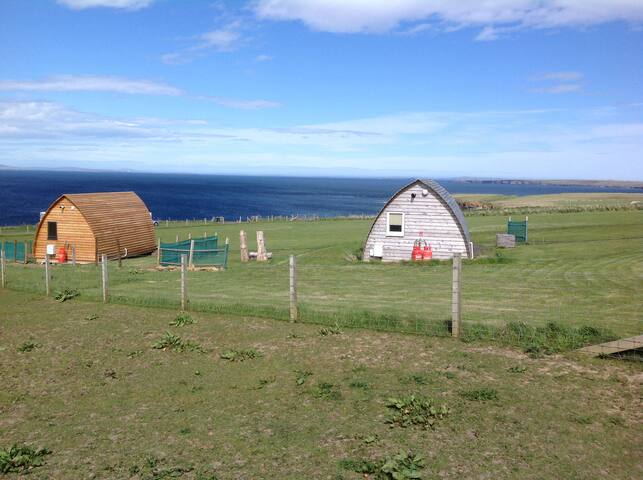 The Crofter's Snug 1. Double Bed.