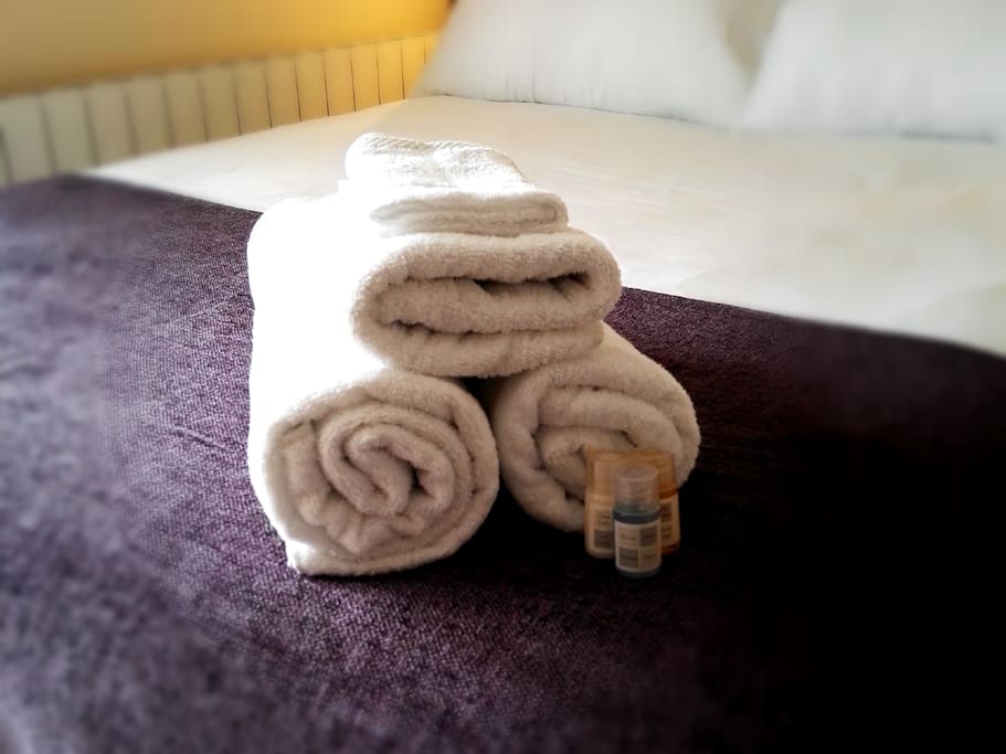 Towels & Toiletries Provided