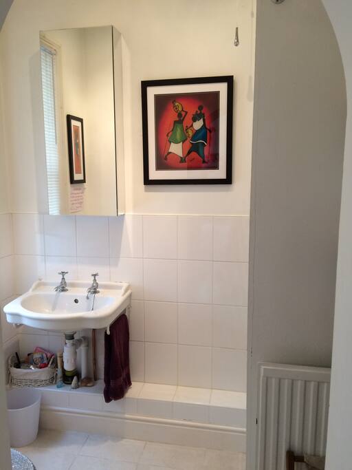 The bathroom