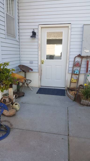 Coded Back Entrance