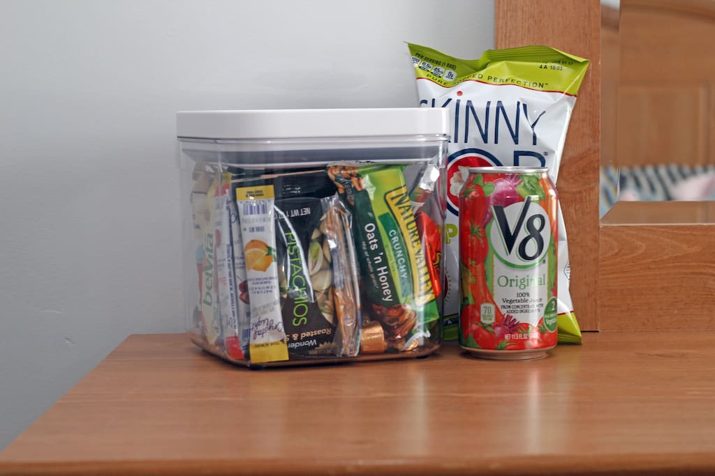 Snacks for your room