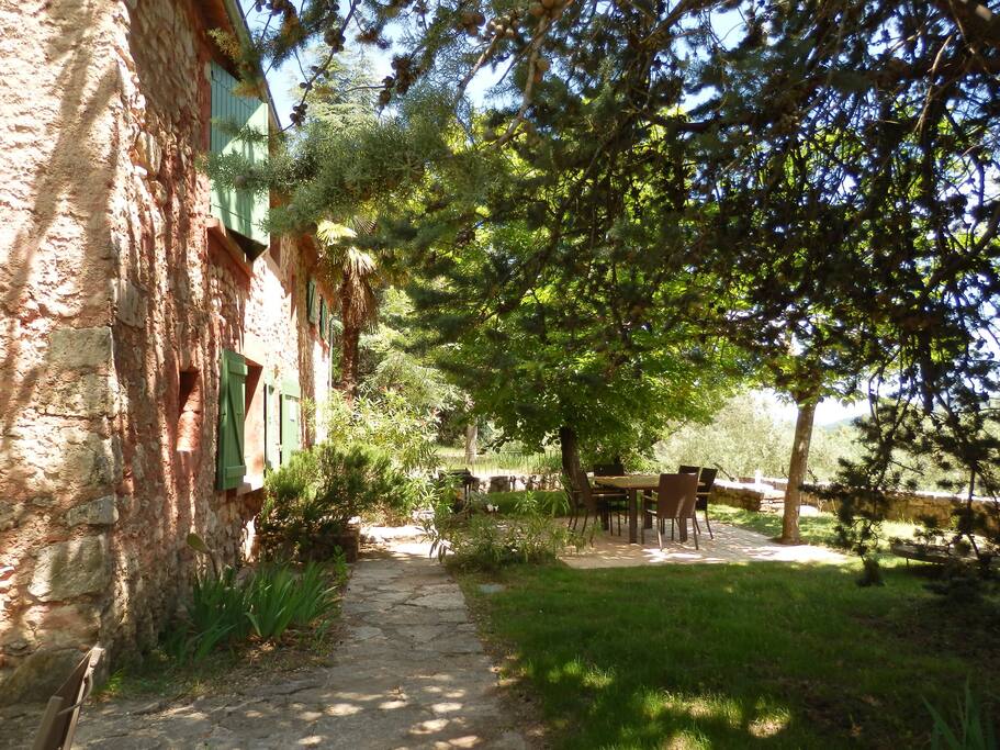 l'arrivée à la maison