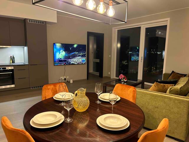 A modern apartment with seaview in Bjørvika gallery image 3