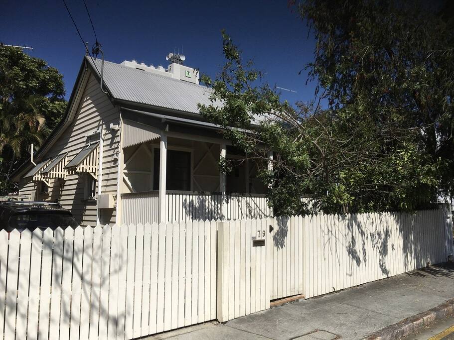 Front of the house