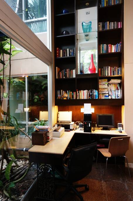 Computer in common area