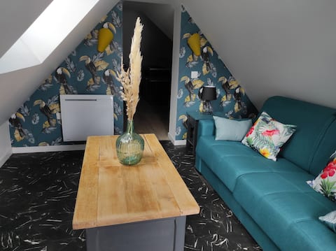 Fully-equipped studio near the 24h Mans circuit