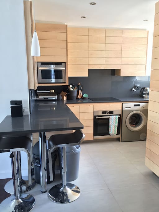Shared fully equipped kitchen