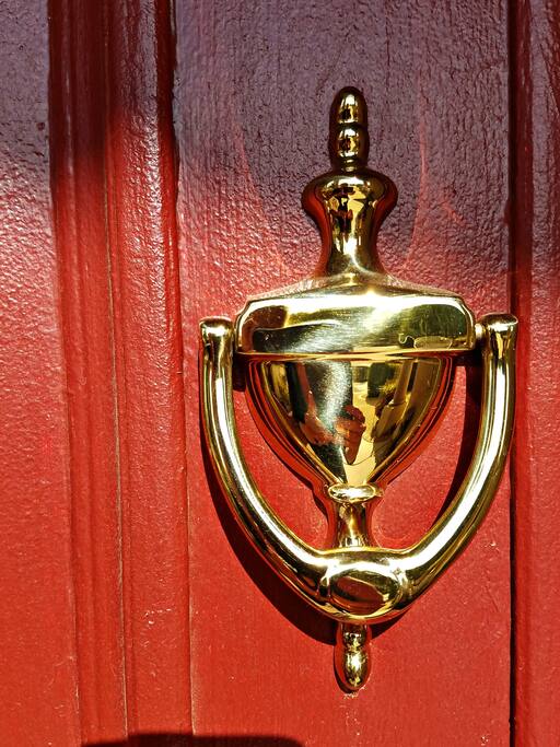 Welcome to my house. Please Knock!