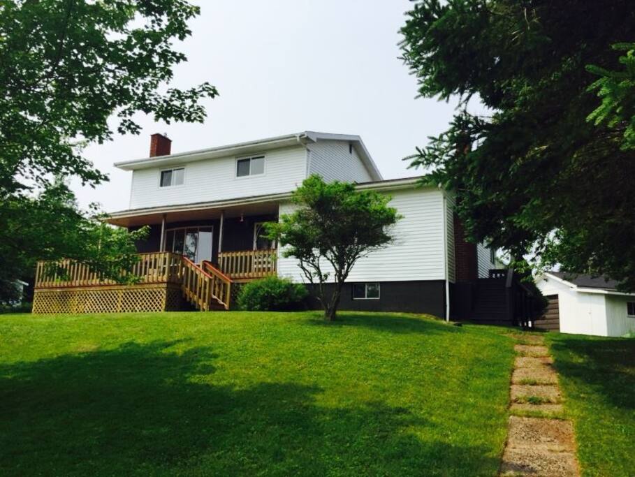 In-law suite on the right side of the home