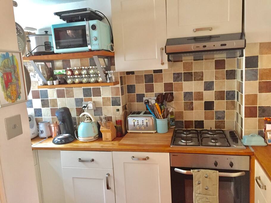 Fully equipped kitchen