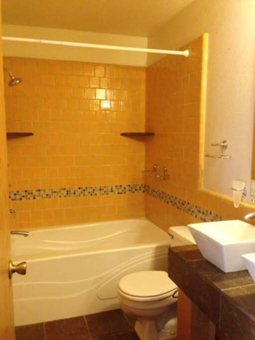 Spa-like bathroom