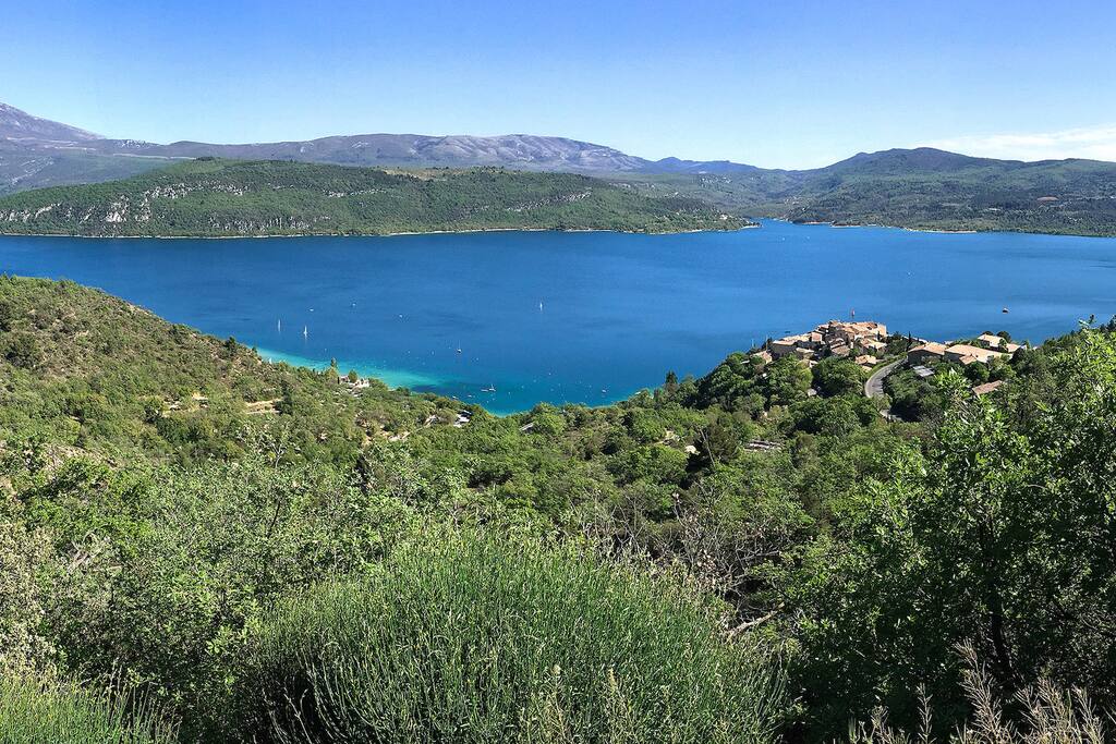 Vue de la table d'orientation