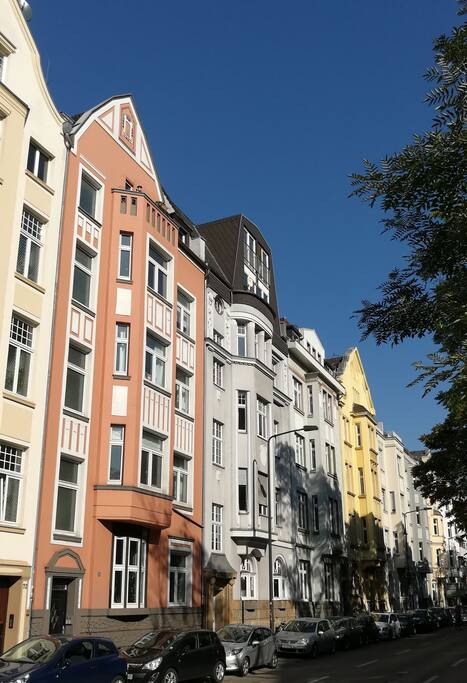 The 1906 art noveau building
