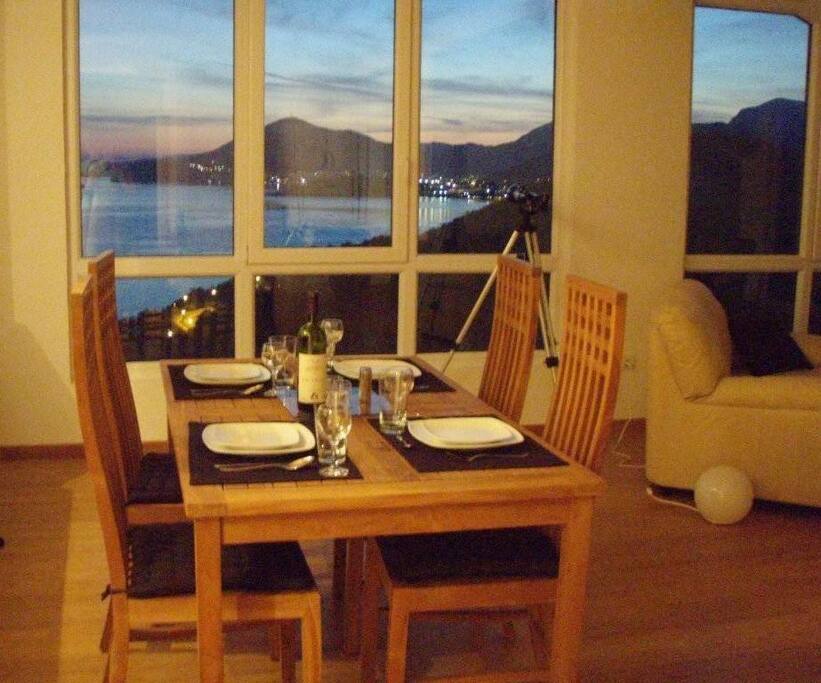 Dining with a view