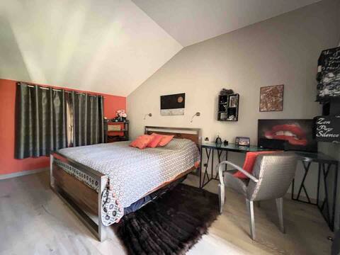 1 pleasant bed and breakfast in a new chalet