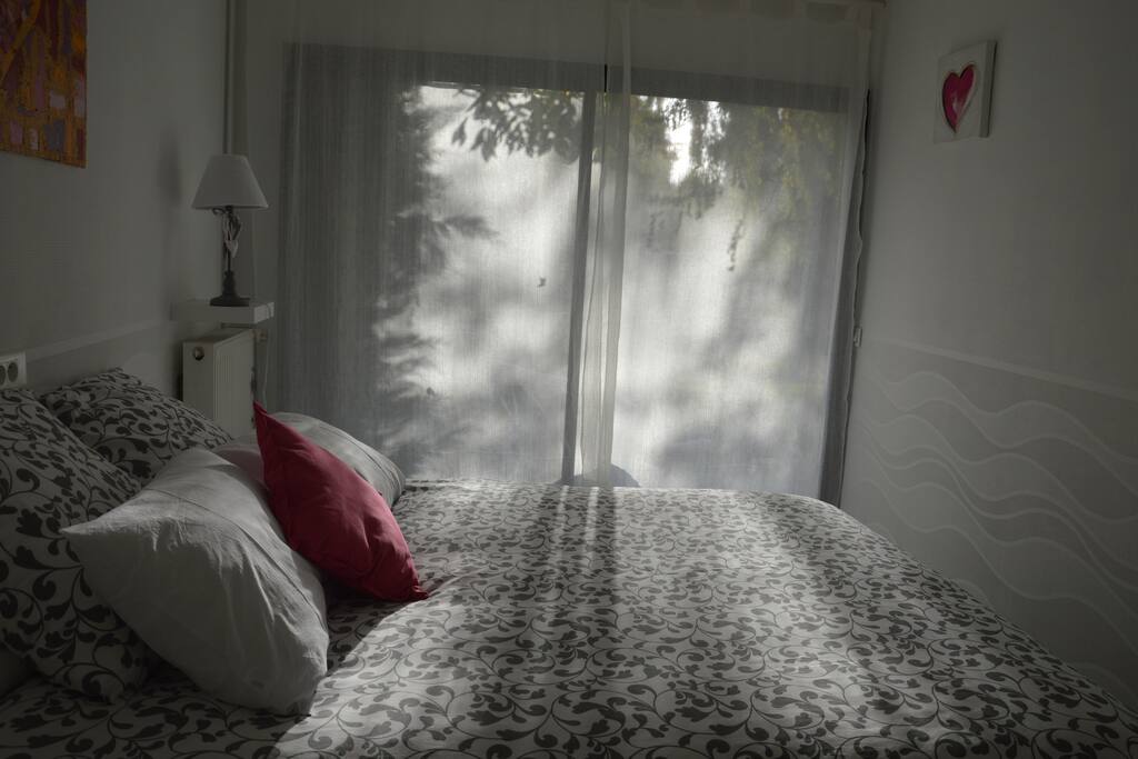 chambre spacieuse et lumineuse