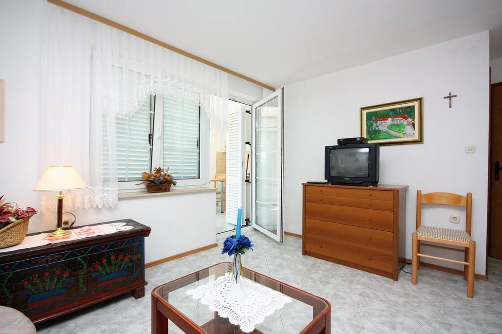Living room, Surface: 15 m²