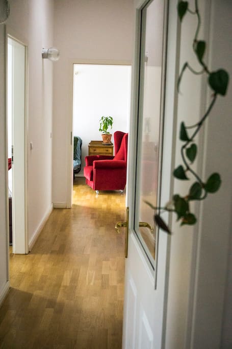 Flur mit Einbauschrank