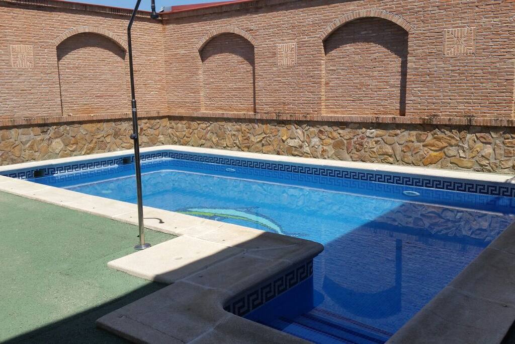 Piscina para relajarse