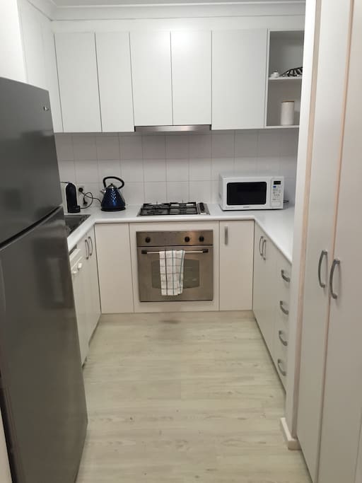 Kitchen is well equipped