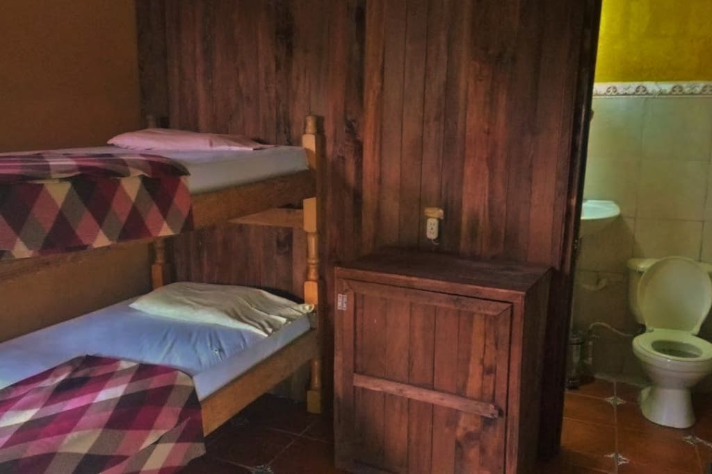 Private dorm perfect for two friends.