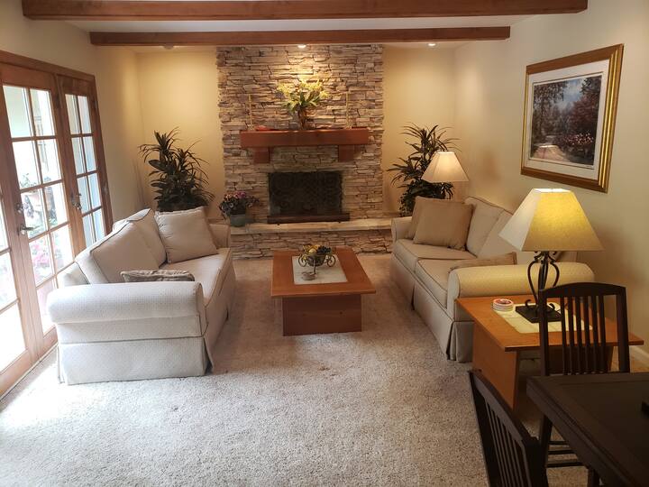 Carmel Home Nestled in the Woods Houses for Rent in