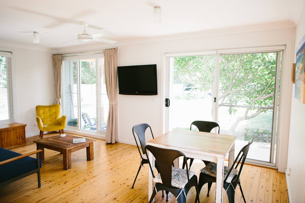 North facing, light filled living space