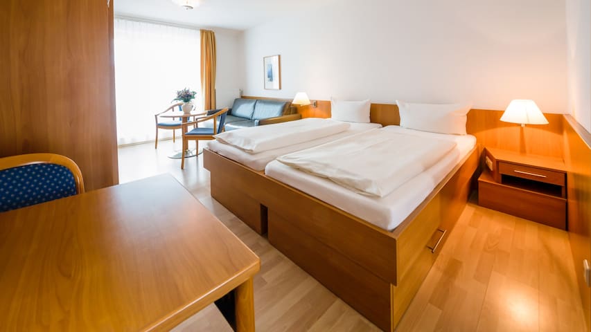 Residenz Südwesthörn, (Norderney), Ferienwohnung Typ D, 23-28qm, 1 Wohn-/Schlafraum, max. 2 Personen