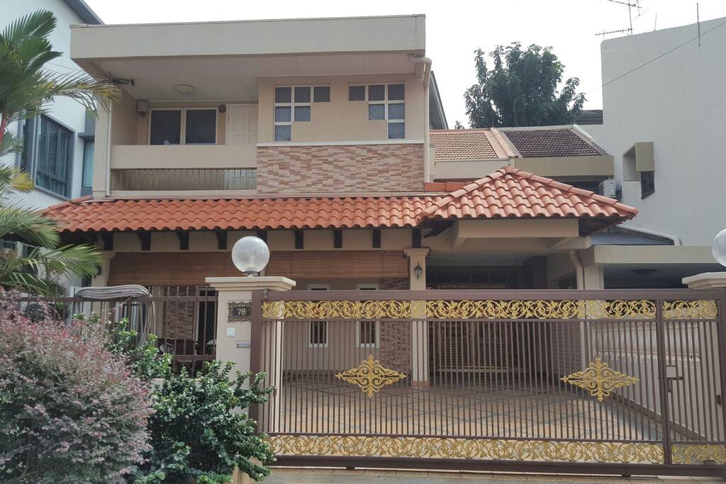 Front view of whole house