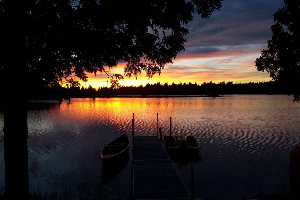 Gorgeous romantic sunsets